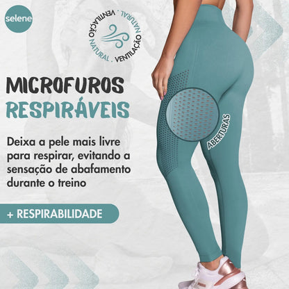 Legging Fitness de Treino Zero Transparência Selene