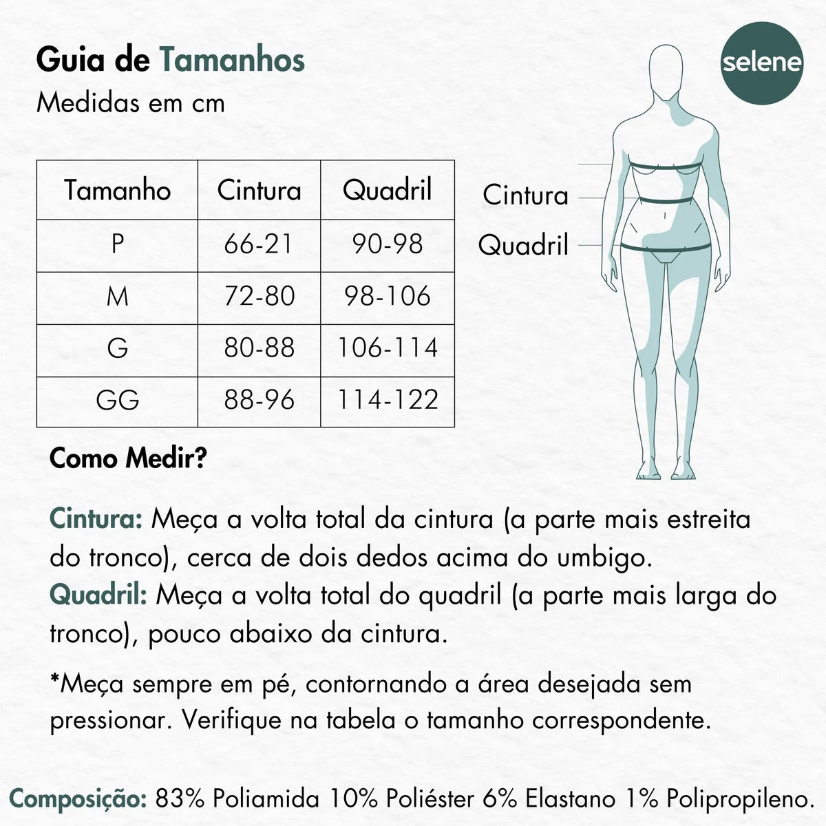 Calça Legging Fitness Academia Selene Levanta Bumbum