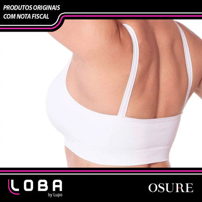 Top Lupo Loba Fitness Confortável Ótima Sustentação Academia
