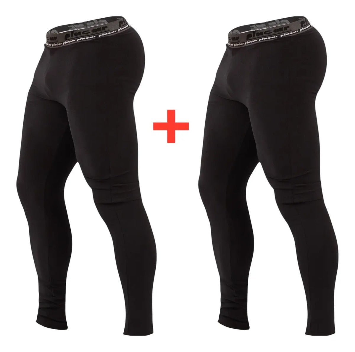 Kit 2 Calças Legging Academia Térmica Fitness Com Compressão
