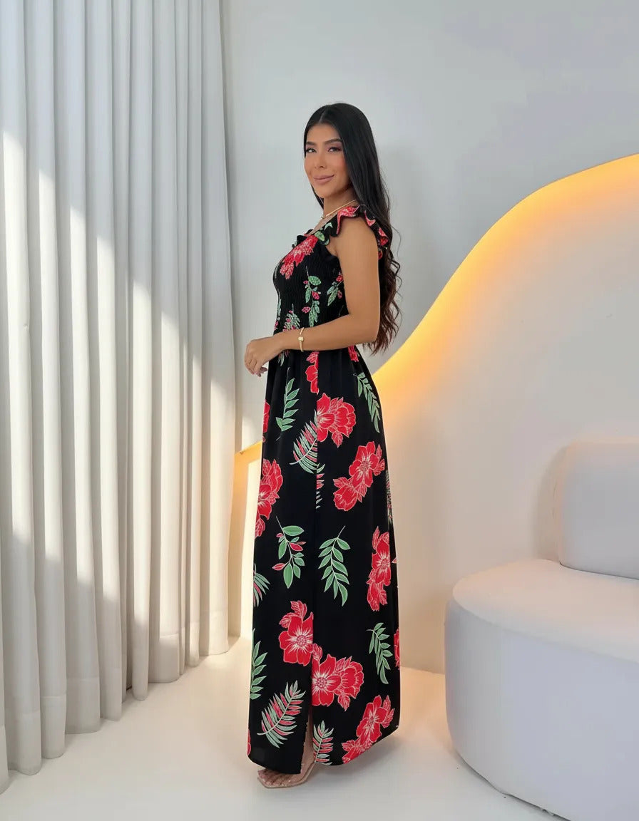 Loose-fitting Casual Long Dress Strappy Summer Party Evangelical