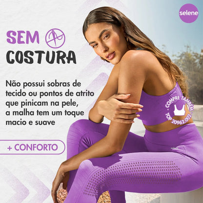 Legging Fitness de Treino Zero Transparência Selene