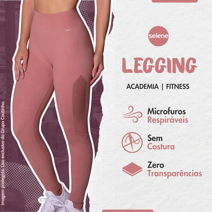 Legging Fitness de Treino Zero Transparência Selene