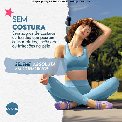 Calça Legging Fitness Academia Selene Levanta Bumbum