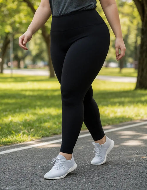 Calça Legging Plus Size Academia Suplex Costura Reforçada