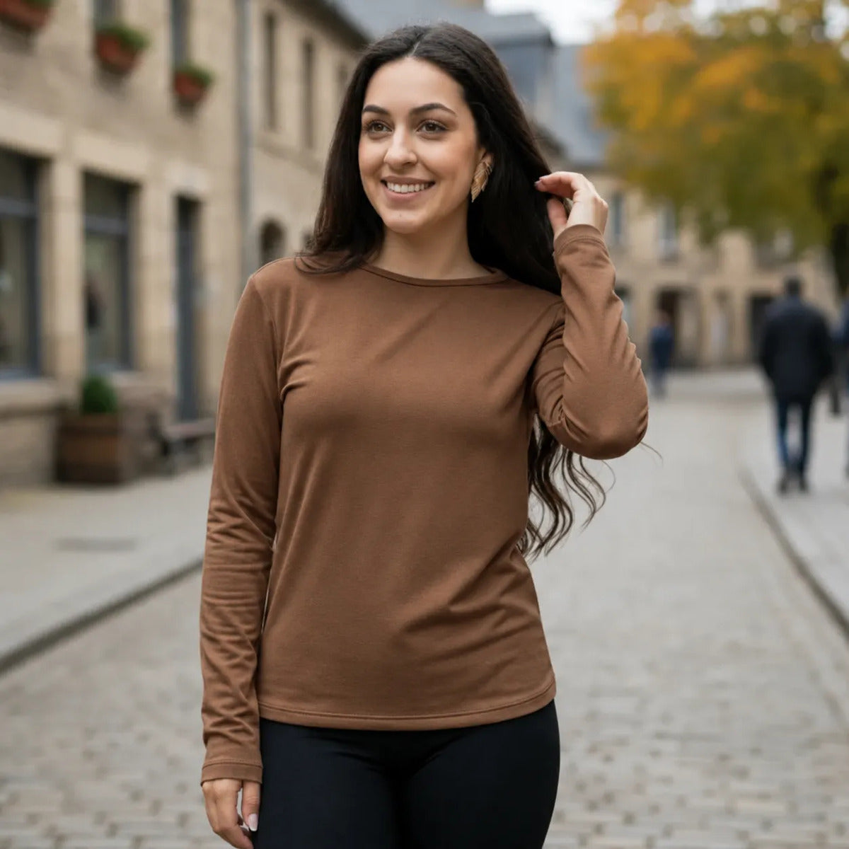 Blusa Térmica Feminina Flanelada Peluciada Frio Inverno