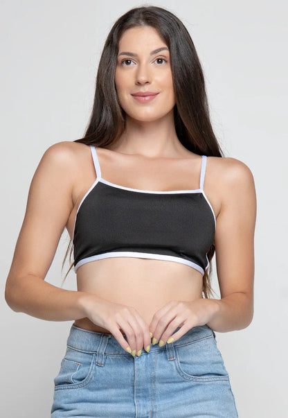 Top Costa Nua De Academia Feminino Fitness Ginástica Treino
