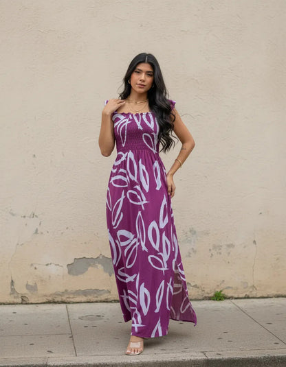 Loose-fitting Casual Long Dress Strappy Summer Party Evangelical