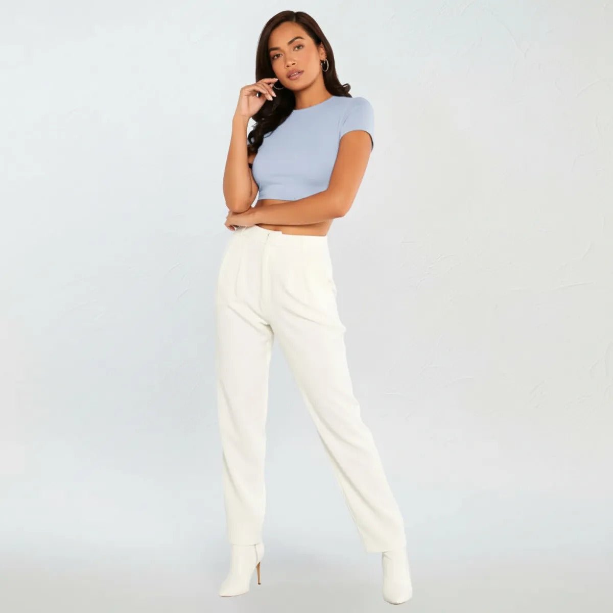 Top Cropped Feminino Básico Blusinha Academia Manga Curta