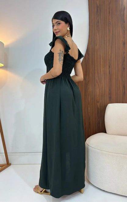 Loose-fitting Casual Long Dress Strappy Summer Party Evangelical