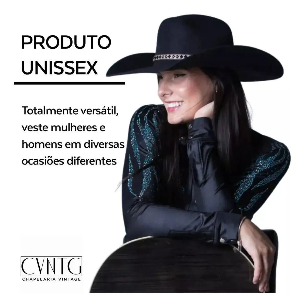 Chapéu Modelo Ana Castela Com Strass Versão Texas Cores Top