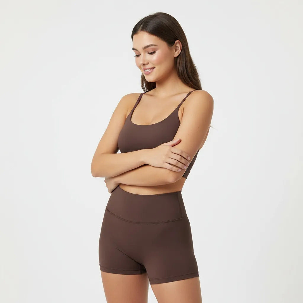 Top Cropped Feminino Alcinha Justo Liganet Fitness Academia