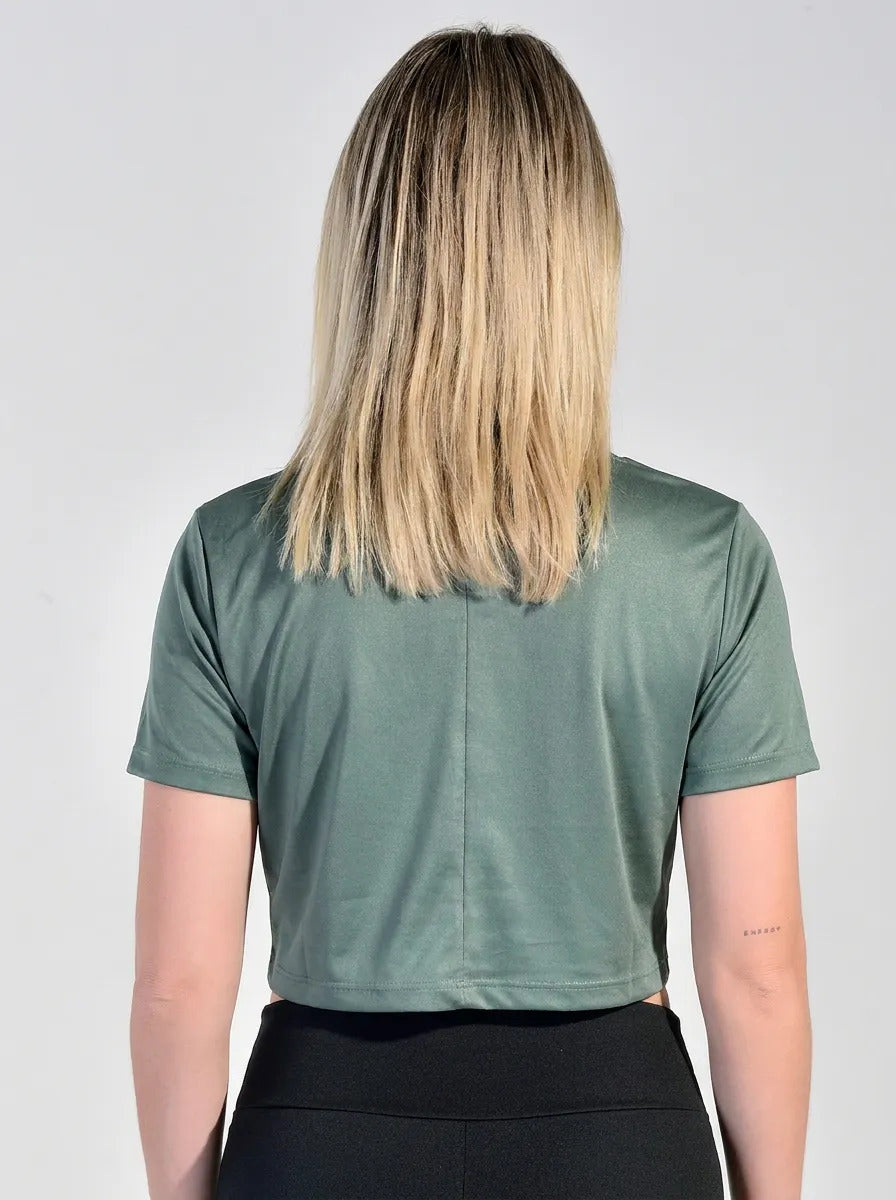 Cropped Feminino Dry Fit Academia