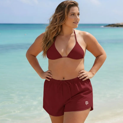 Shorts Plus Size Kit 3 Unid Moda Praia Feminino Do G1 Ao G4