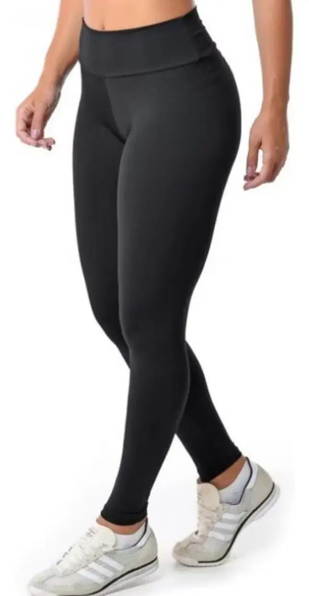Kit 2 Calça Legging Térmica Suplex Inverno Plus Size Forrada