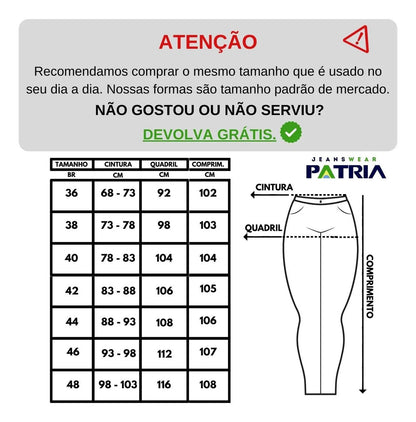 Calça Branca Feminina Cós Alto Hot Pants Com Lycra Premium