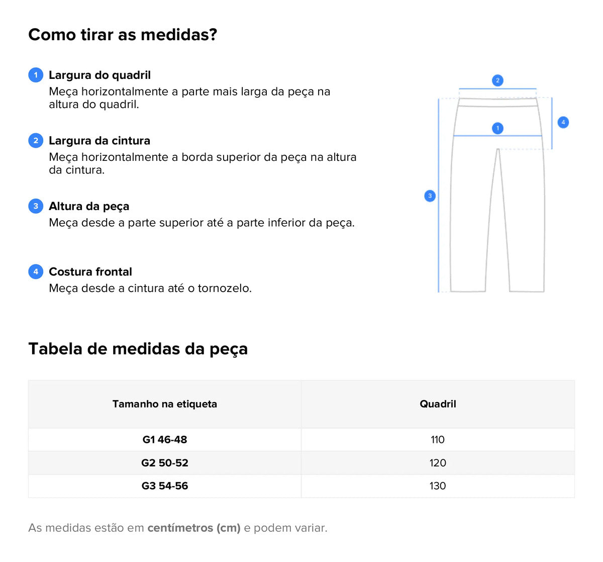 Kit 2 Calças Legging Plus Size Academia Costura Reforçada