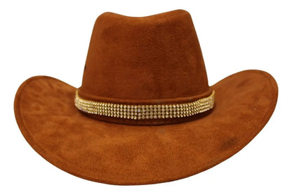 Chapéu Modelo Ana Castela Com Strass Versão Texas Cores Top