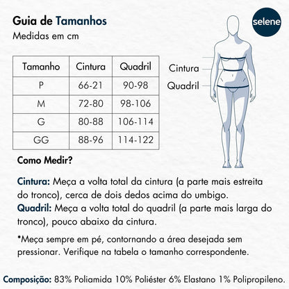 Calça Legging Fitness Academia Selene Levanta Bumbum