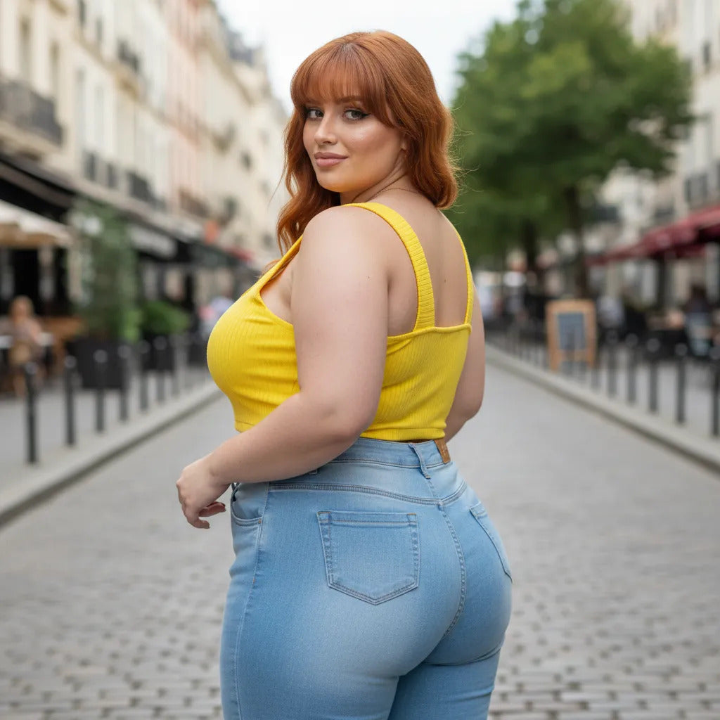 Top Plus Size Alça Larga Reforçado Feminino Modelador G4