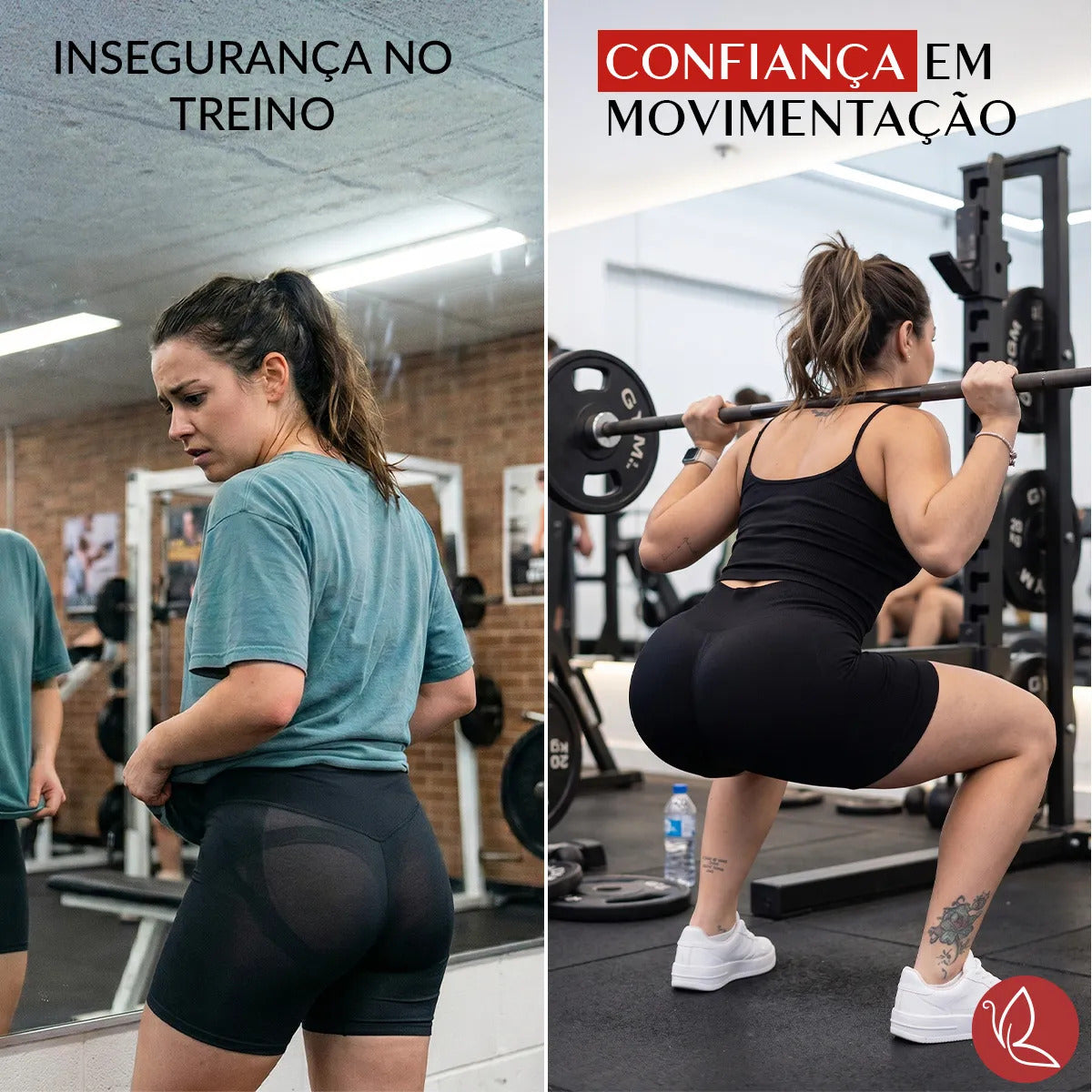 Short Benévola Poliamida Sem Costura Bermuda Confortável