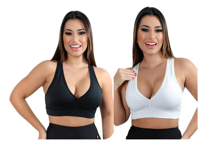 Kit 2 Top Nadador Academia Fitness ,liso C/bojo Para Malhar