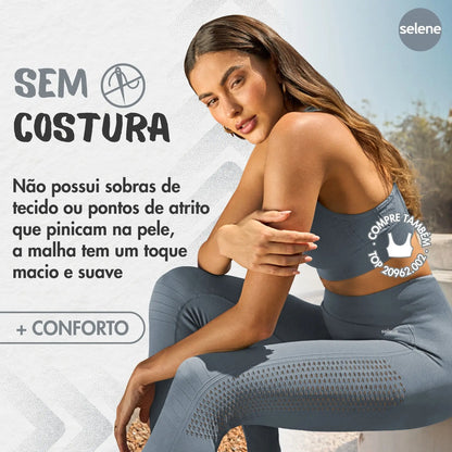 Legging Fitness de Treino Zero Transparência Selene