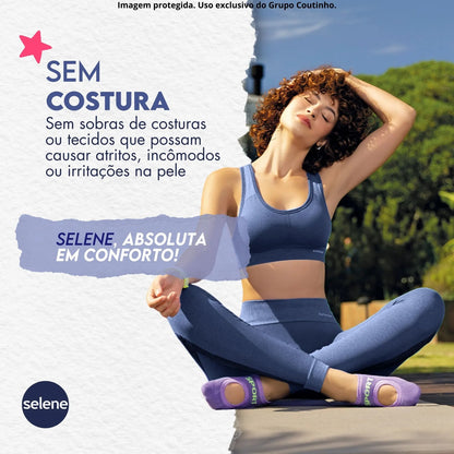 Calça Legging Fitness Academia Selene Levanta Bumbum