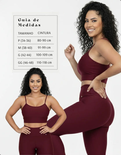 Top Fitness Academina De Alcinha Fina Com Bojo