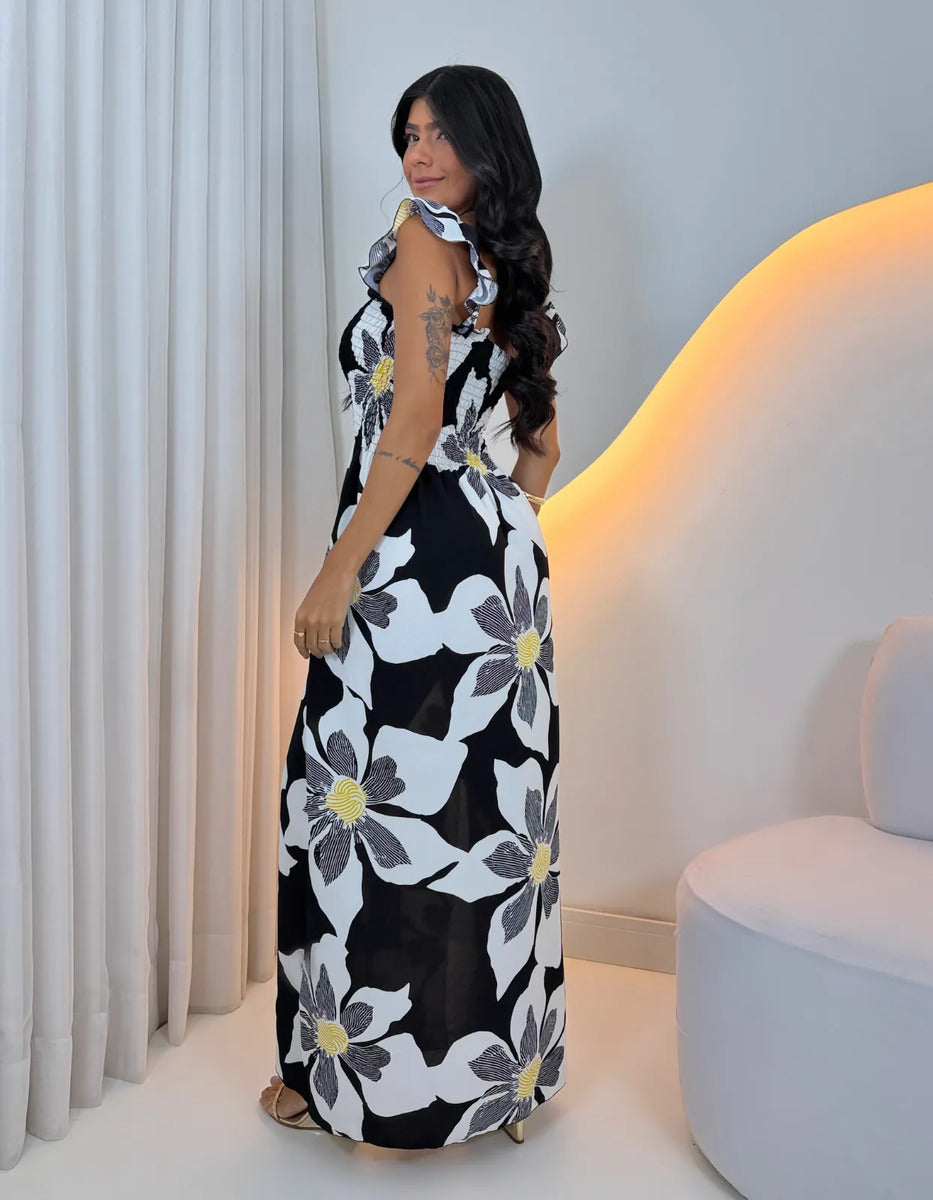 Loose-fitting Casual Long Dress Strappy Summer Party Evangelical