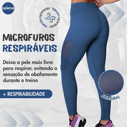 Legging Fitness de Treino Zero Transparência Selene