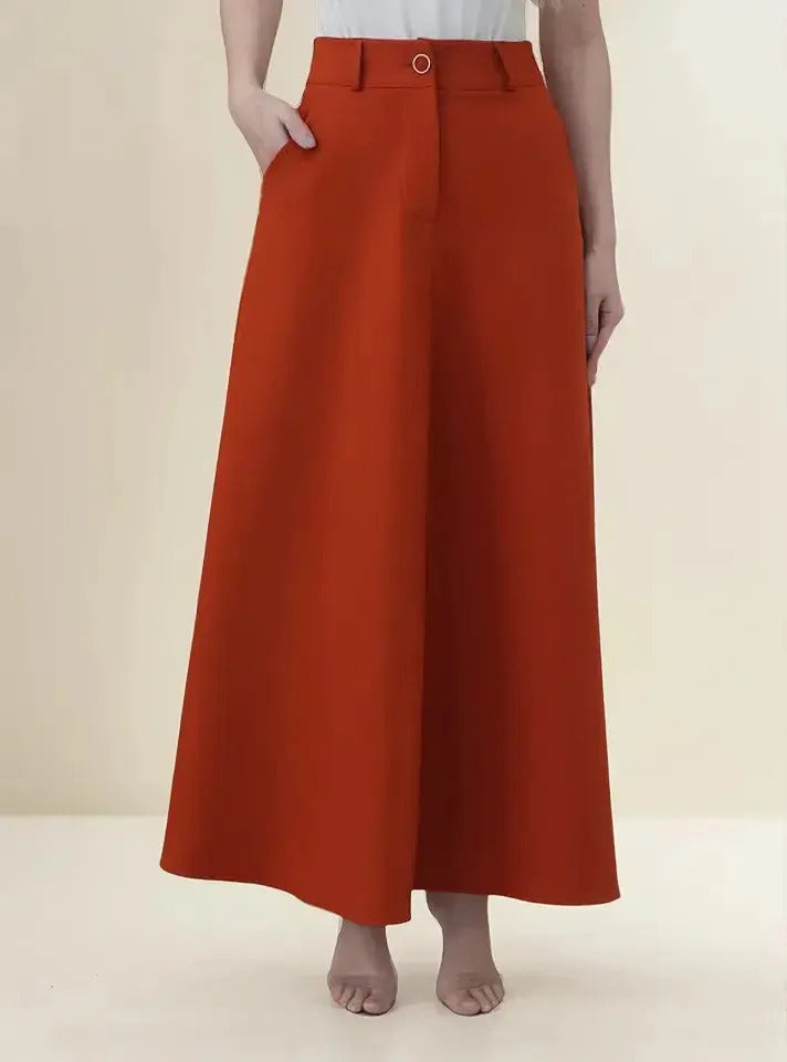 Saia Longa Social Alfaiataria Moda Feminina Evangelica Prime
