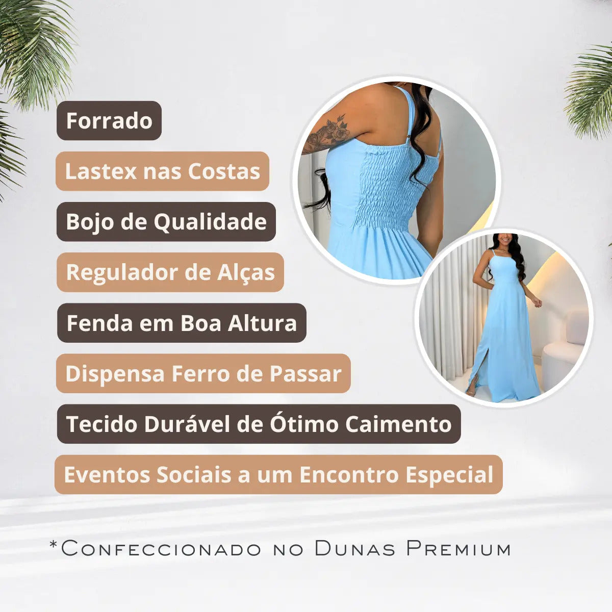 Long Dress Bridesmaid Wedding Social Elegant Duna Bride