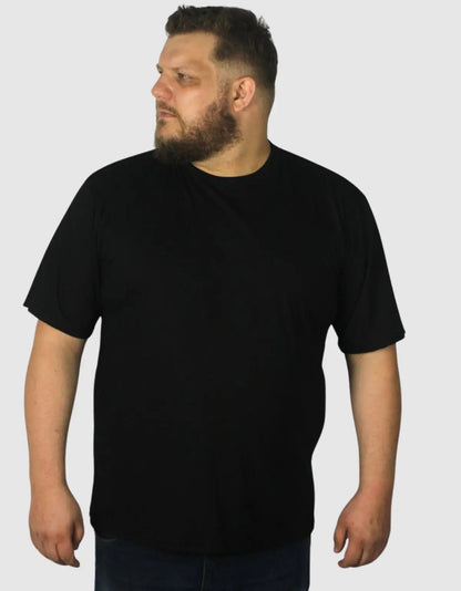 Camiseta Plus Size Masculina De Algodão Básica Lisa Grande