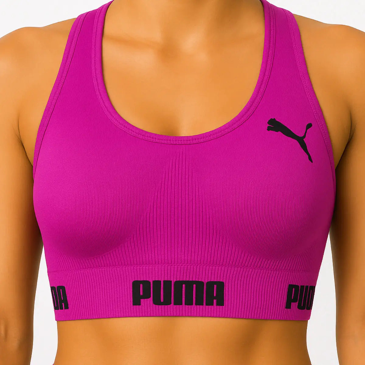 Top Puma Academia Fitness Original Nadador Alta Sustentação