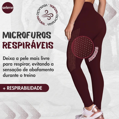 Legging Fitness de Treino Zero Transparência Selene