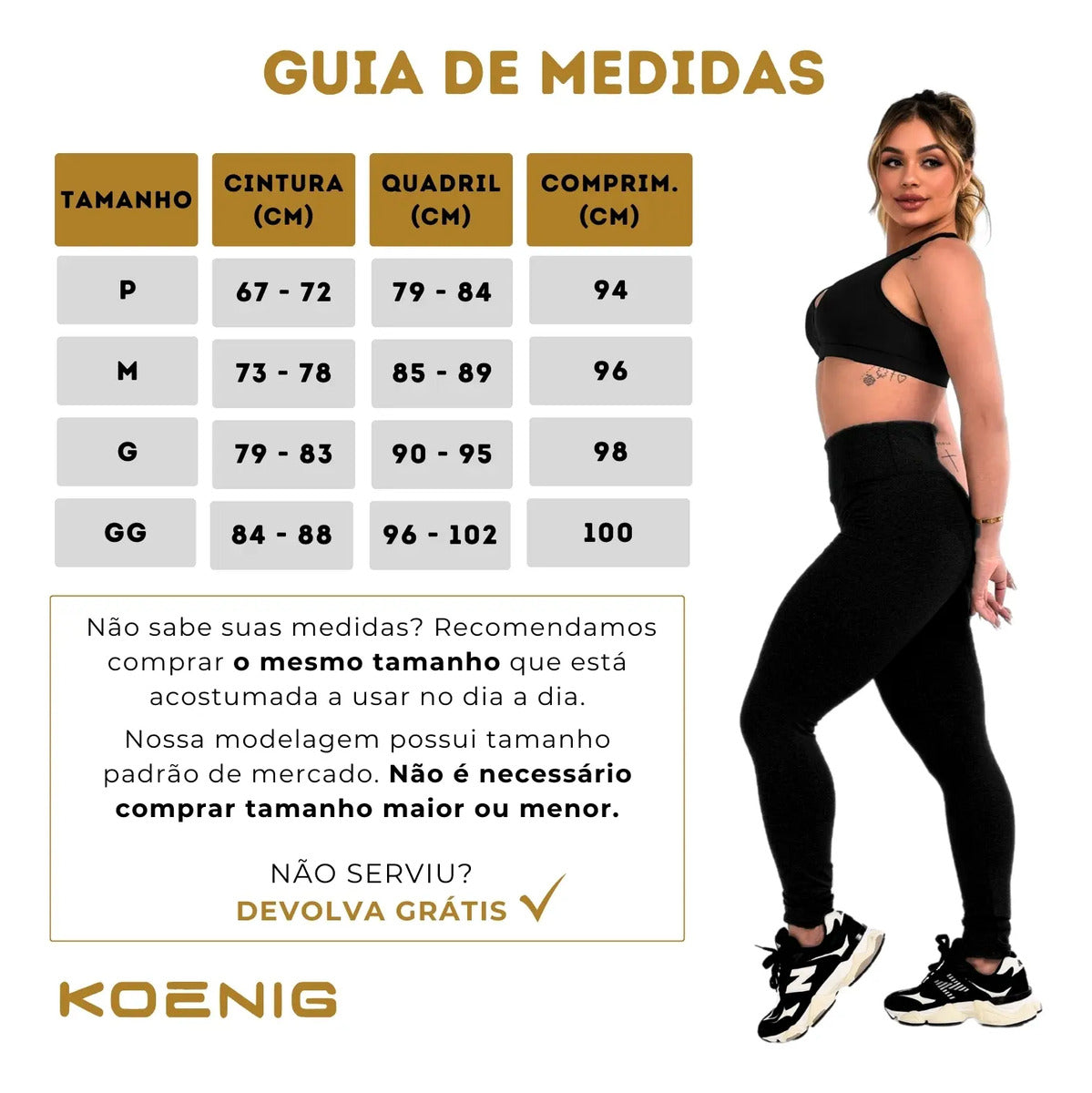 Calça Legging Leg Zero Transparência Cintura Alta Academia