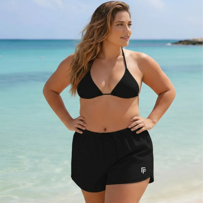 Shorts Plus Size Kit 3 Unid Moda Praia Feminino Do G1 Ao G4