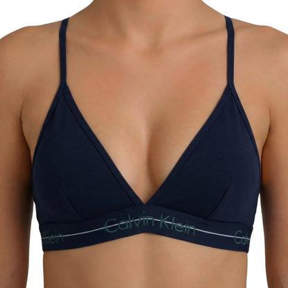 Top Nadador Calvin Klein Sem Bojo Cotton Algodão Feminino
