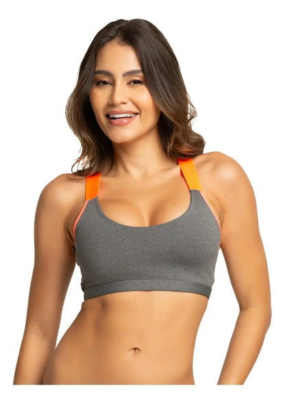 Kit 3 Top Fitness Neon Fashion Academia Nadador Frente Dupla