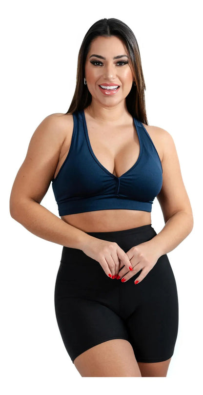 Kit 2 Top Nadador Academia Fitness ,liso C/bojo Para Malhar