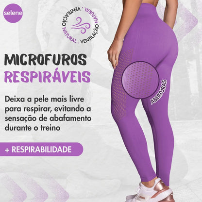 Legging Fitness de Treino Zero Transparência Selene