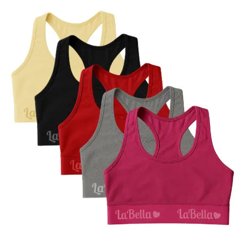 Kit 05 Top Nadador De Algodão Cotton Esporte