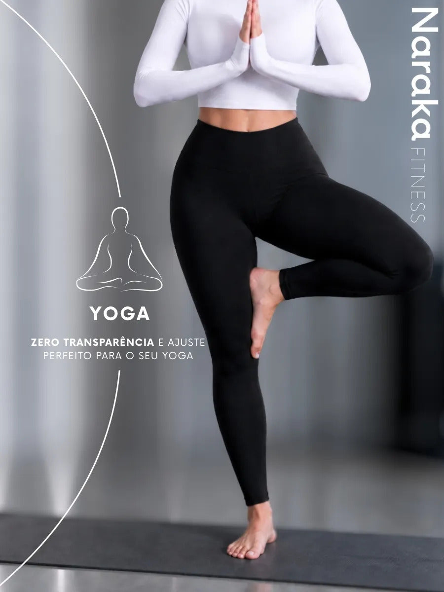Calça Legging Flanelada Grossa Zero Transparência Inverno