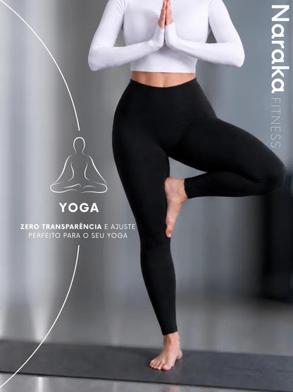 Calça Legging Flanelada Grossa Zero Transparência Inverno