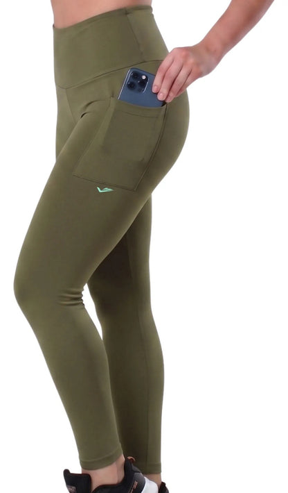 Legging Academia Fitness Com Bolso Zero Transparência Elite