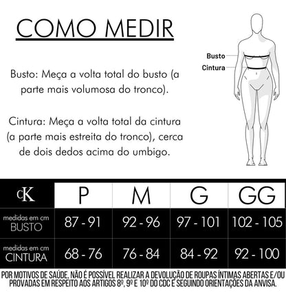 Top Nadador Calvin Klein Sem Bojo Cotton Algodão Feminino