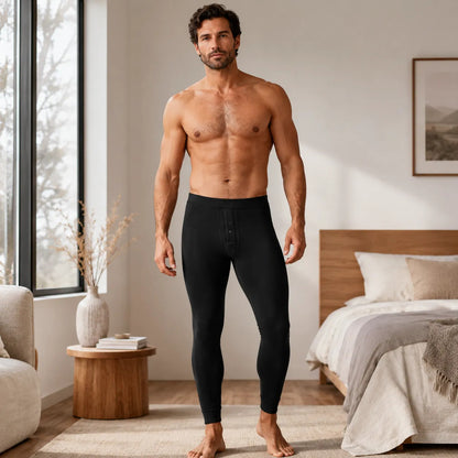 Calça Térmica Flanelada Segunda Pele Inverno Masculino Frio