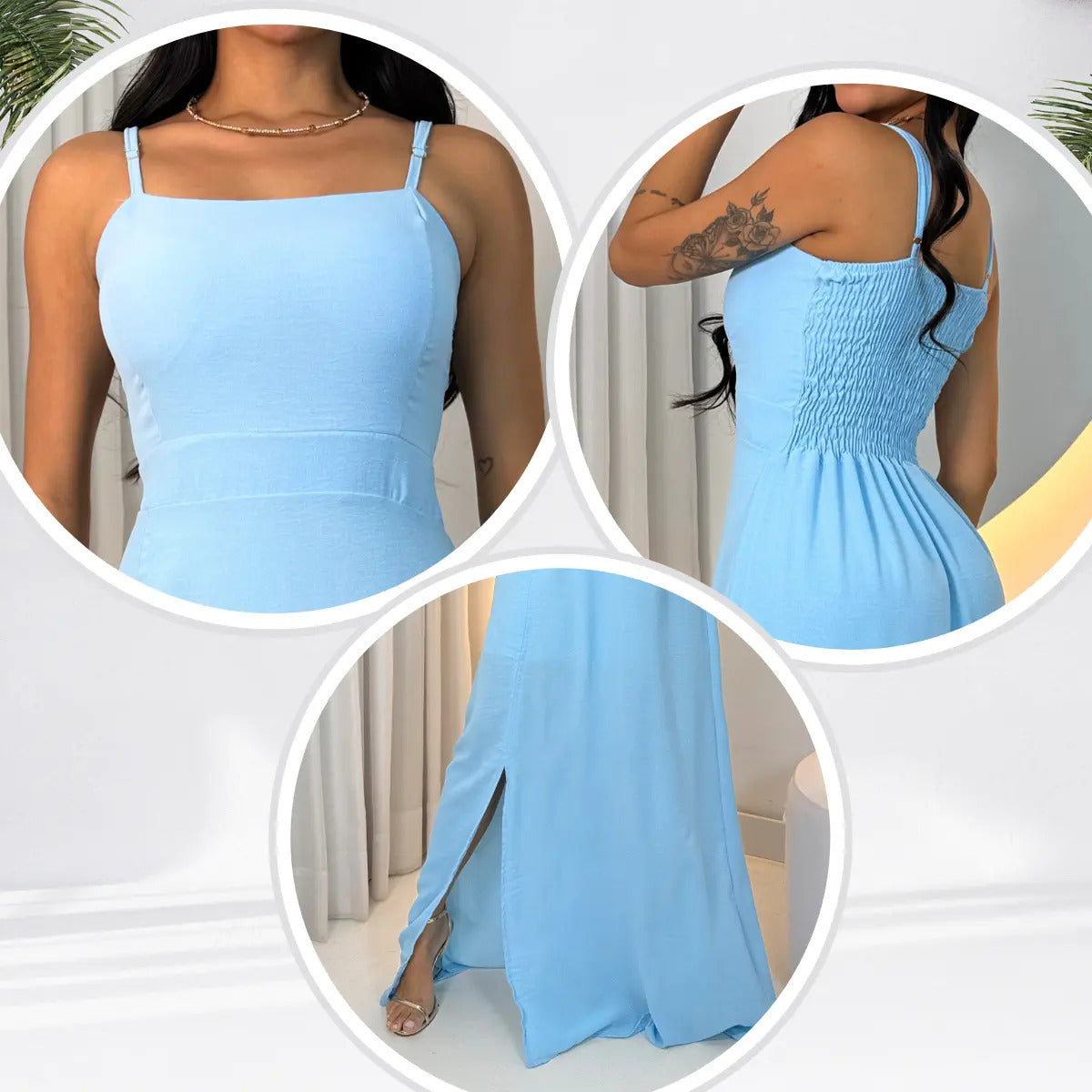 Vestido Longo Social para Madrinha Elegante Casamento