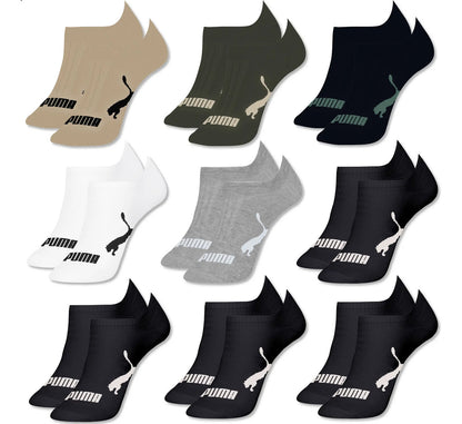 Kit 9 Pares Meias Invisível Puma Sapatilha Soquete Original